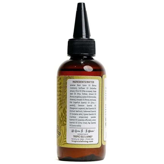 Tropic Isle Living - Jamaican Black Castor Oil - Growth Oil - 118ml