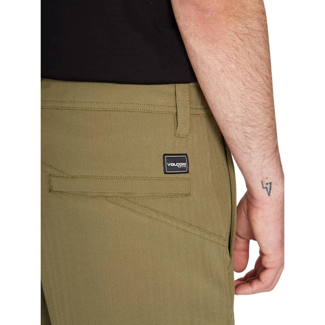 Volcom Slub Frickin Cross Shred 20" Shorts - Old Mill