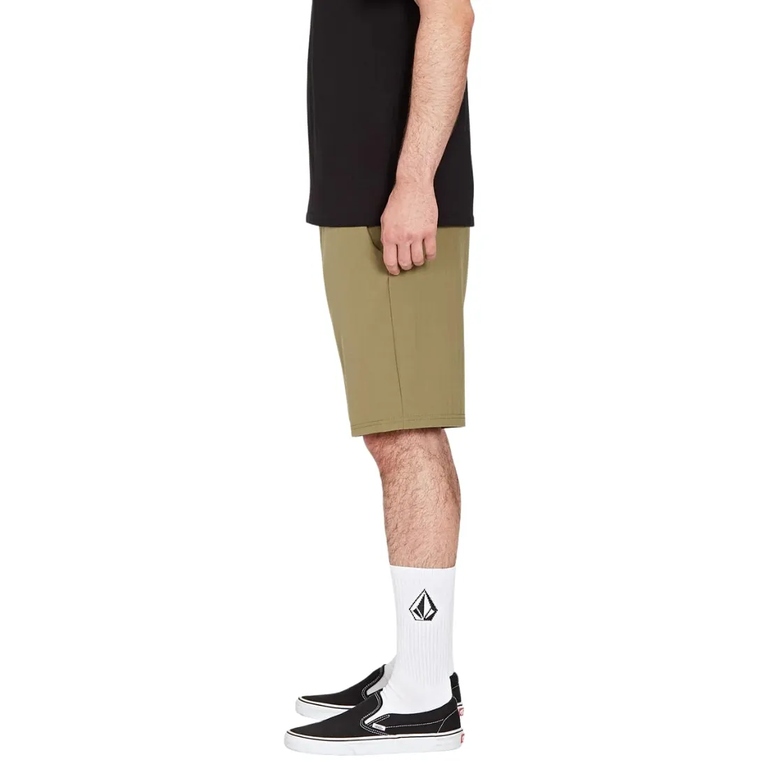 Volcom Slub Frickin Cross Shred 20" Shorts - Old Mill