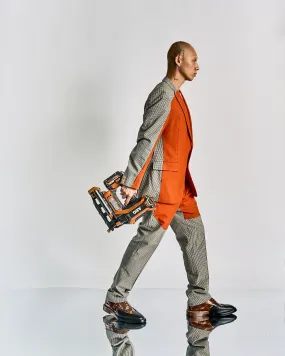 Walter Van Beirendonck FW 2012 Look 6 Circle motif two-piece suit