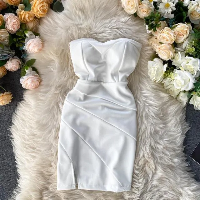 Women Spaghetti Strap Party Dress